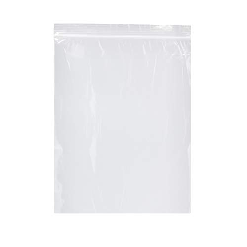 Image of Dukal Dawn Mist Plastic Re-closable Bag, 2 mil, 13 inch L x 18 inch W, Clear (Pack of 1000)