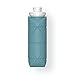 HWQ Taza Plegable Silicona Taza Plegable Reutilizable, Fácil De Llevar, Diseño Plegable Triangular, Buena Sensación En La Mano, Duradero(Verde Claro,600ml)