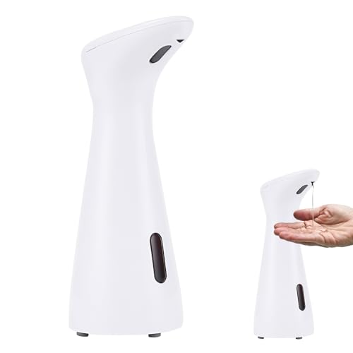 Distributeur de savon automatique - 200 ml - Distributeur de savon électrique avec capteur - Distributeur automatique de désinfection IPX6 - Étanche - Pour...