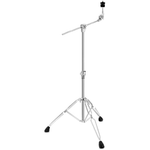 Starfavor Boom Cymbal Stand Double Braced Legs Adjustable Height 22"-49", Heavy Weight Stand for Sturdiness with Non-Slip Rubber Feet (ST 800) Cover