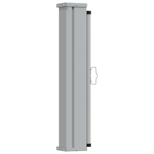 Store latéral de balcon crème pour se protéger du vent et du soleil - 4