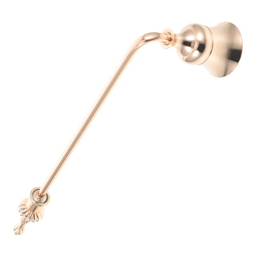 Gatuida Spegnicandele con Manico Lungo in Metallo, Strumento per Spegnere Le Candele Portatile con Impugnatura Ergonomica, Accessorio per La Casa Adatto a Famiglie, Matrimoni e Feste