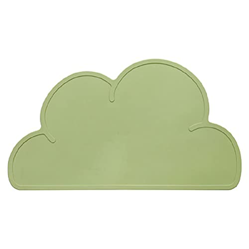 Love Dream Silicone Pet Feeding Food Mat with Raised Edge,