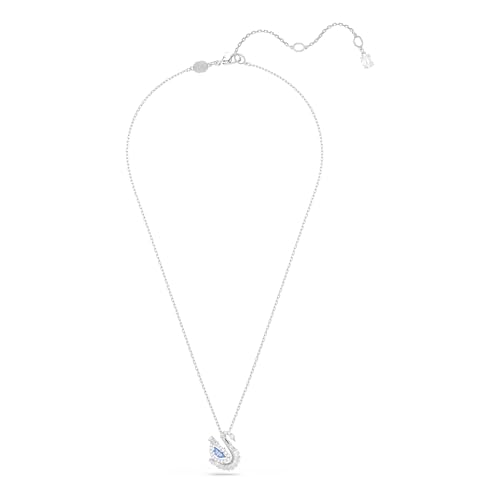 Swarovski Pendente Swan, Taglio Misto, Cigno, Blu - 2