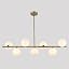 7 Lights-White+Gold