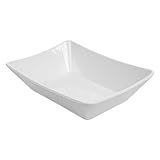Garcia de Pou 6 Unidades - Barquilla Para Fritos L 19,3X13,3X4,8 Cm Blanco Porcelana