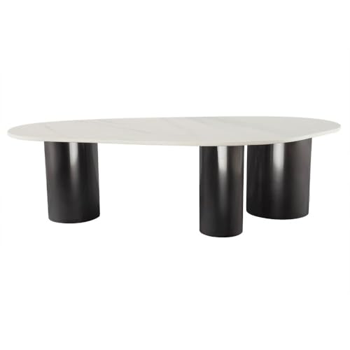 Image of Wakefit Center Table | 1 Yr Warranty | Coffee Table for Living Room Wooden, Tea Table for Living Room Wooden, Sofa Table, Free Installation from Brand, Modern Multi-Functional & Wobble-Free(Sumtr)