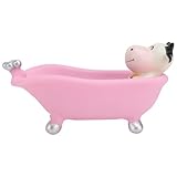TOYANDONA Cartoon Seifenschale Badewannenform Kunststoff Badezimmer Seifenhalter Lustige Soap Dish...