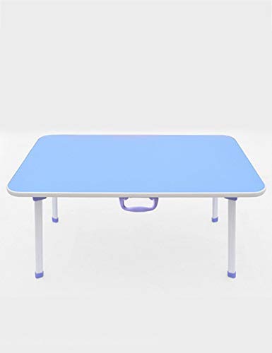 Table pliante en acier MU bureau pliable portable plastique avec poignée bureau paresseux lit