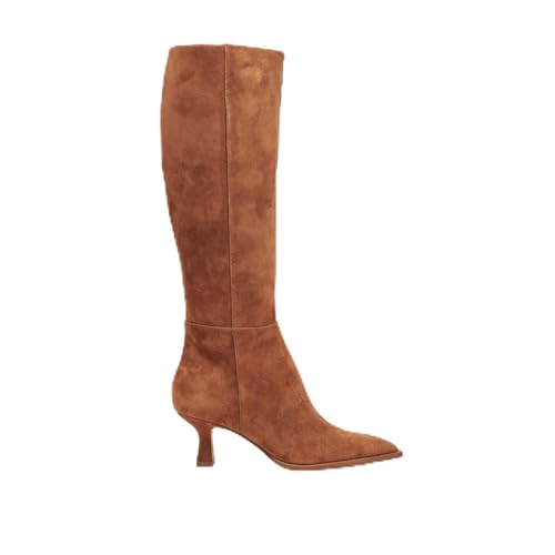 Dolce Vita Women's AUGGIE Fashion Boot, BROWN SUEDE, 9