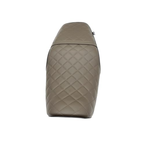Selle monobloc marron pour Honda GB350S 23-24, coussin ergonomique conducteur et passager