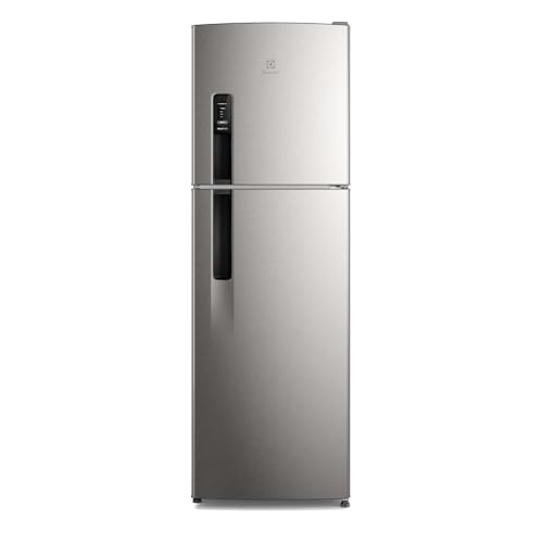 Electrolux Geladeira Electrolux Frost Free 400L AutoSense Duplex Inox Look (TF44S) 220V