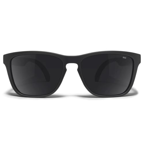 Distil Union Folly MagLock Seafarer Polarized Sunglasses | Lightweight, Flexible and Secure (Anchor Black, Gray Polarized Lens)