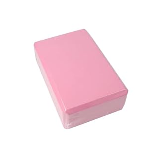 Foam Yoga Block, Yoga Bricks, Lightweight Stretching Gym Wedge Block, EVA Portable Gym Accessories, For Meditation Training Stretching Fitness Rehabilitation Home Studio Travel