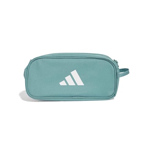 adidas Unisex Kinder PENCIL CASE 2, Powder Teal/White, One size