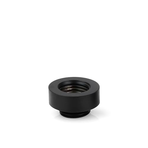 Image of Thermal Grizzly DeltaMate Extender MF7 – Black 7 mm G1/4 Male-to-Female Spacer for Custom PC Water-Cooling