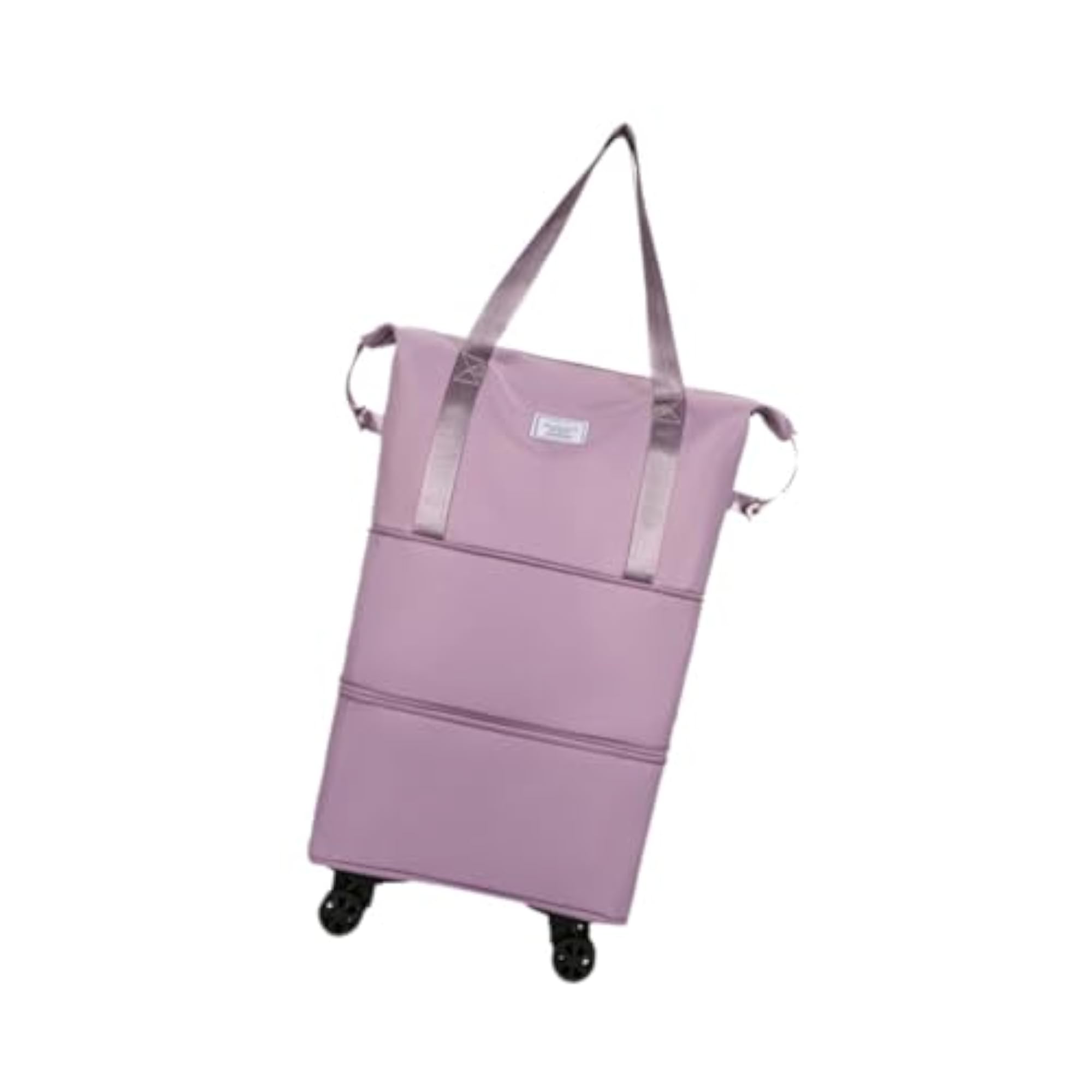Foldable Travel Duffel Bag with Wheels, Expandable Design