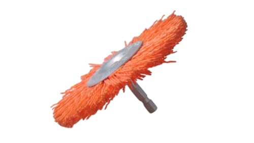 Dico 541-778-4 Nyalox Wheel Brush 4-Inch Orange 120 Grit