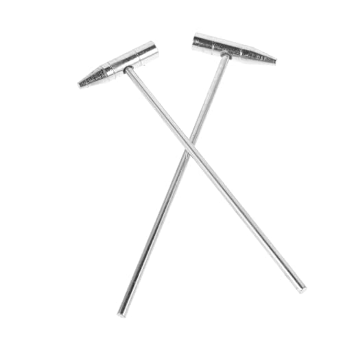 LALAFINA Versatile Mini Hammer Perfect for Camping Diy and Household Use 2pcs Kalimba Tuning Hammers Tuning Tool for Watchmaker