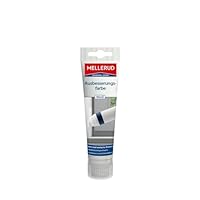 Mellerud Schimmel Stopp Ausbesserungsfarbe Weiß | 1 x 90 ml | Weiße Dispersionsfarbe mit starker Deckkraft für schnelles und bequemes Ausbessern von Stellen nach Schimmelbeseitigung.