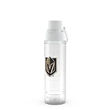 Tervis Venture Lite NHL Vegas Golden Knights - Primary Logo Made in USA Double Walled Insulated Tumbler Travel Cup Keeps Drinks Cold & Hot, 24oz Water Bottle, Classic