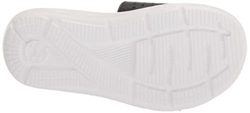 Under Armour Boy's Ignite Vi Slide Sandal, Black (002)/Beta, 7 Big Kid #TOP3