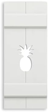 Pineapple Exterior Shutter, Custom PVC Shutter-Sold Individually ...