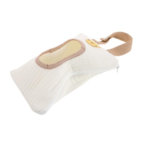 IWOWHERO Salviette Umidificate Portatile con Chiusura Dispenser Riutilizzabile per Passeggini e Borse Pannolini Supporto Appendibile per Salviette Fresche e Umide