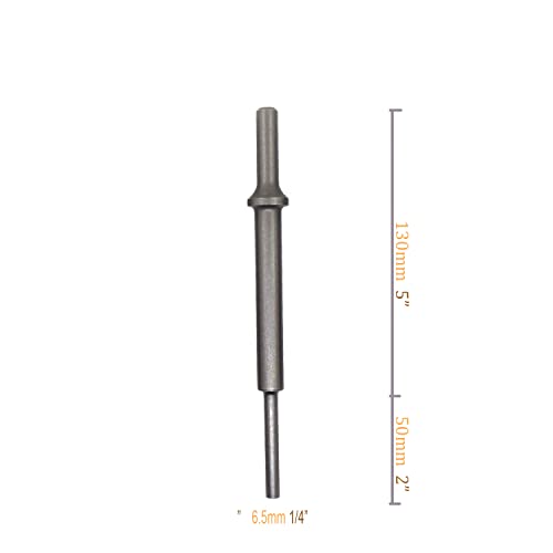 7" (177Mm) Extra Long .401" Air Hammer Drift Punch Set 3/16" To 1/2" Punches Bits Compatible With Atd-5736 #TOP5