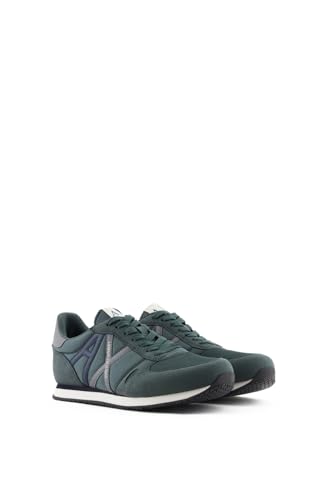 Armani Exchange Men's Retro Trainer Sneaker2