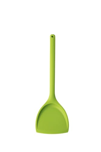 Mastrad – Espátula wok – Todo silicona, color verde