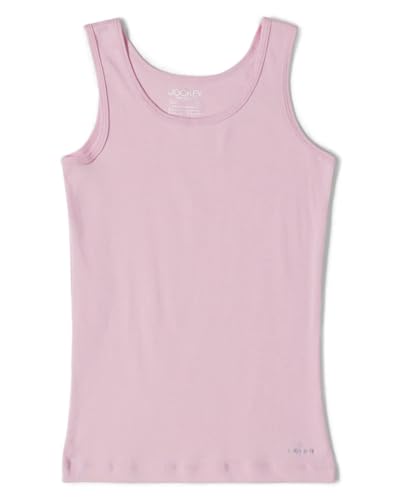 Jockey SG02 Girl's Super Combed Cotton Rib Solid Tank Top
