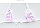 SINGUYUN Damen Sexy Micro Bikini Anzug Anime Bikini Cosplay Dessous Kawaii BH und Panty Set Niedlich, 204 Pink, Einheitsgröße