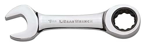 GEARWRENCH 12 Pt. Stubby Ratcheting Combination Wrench, 13mm - 9513D