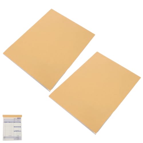 Papel duplicado continuo de 2 partes con copia nítida instantánea para negocios