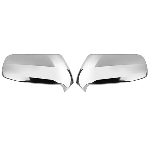 サイドウィングバックミラーカバーキャップ プジョー 3008 5008 2009-2016 カーアクセサリーに適合(1 Pair Chrome)