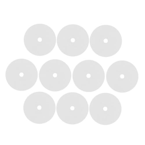 FUNOMOCYA 10Pcs Round Silicone Dehydrator Sheets Non Stick Mats for Food Drying with Center for Meat and Vegetable Dehydration Easy to Clean and