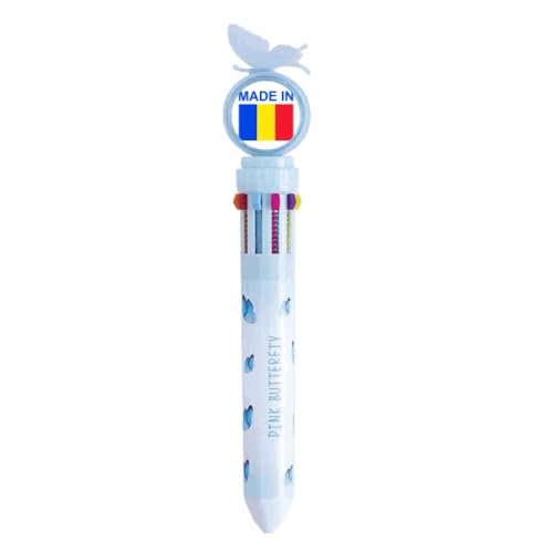 Stylo à bille multicolore Roumanie pour célébrer vos racines à l'école