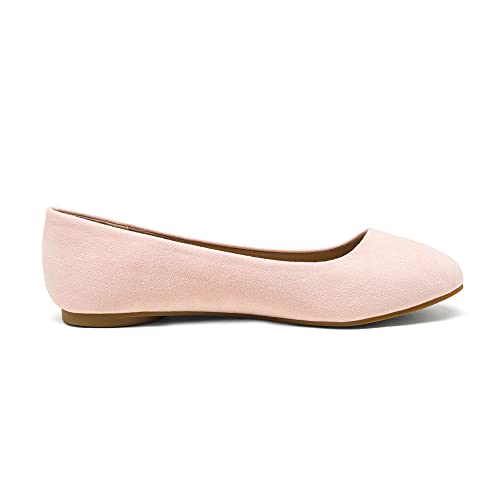 Image of DREAM PAIRS Women's Sole-Simple Ballerina Walking Flats Shoes