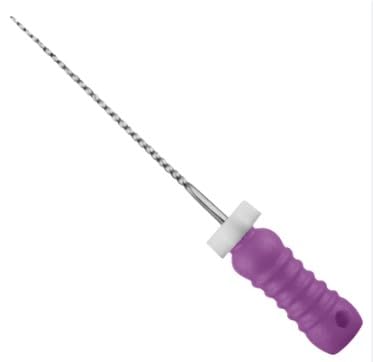 Image of Dental Niti-K-Files(21Mm,Purple(#10 No))(Pack Of 6Pc)