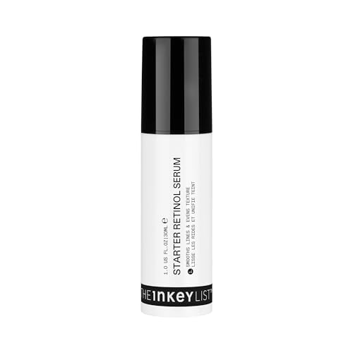 The INKEY List Starter Dual Retinol Serum 30ml, 0.5% Amisol Trio & 0.2% Symrelief, Gentle Skin Renewal, Smooths Fine Lines, Hydration & Barrier Protection, Suitable for Sensitive Skin