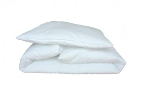 Baby's Comfort Bettdecke und Kissen (Bezug aus 100 % Baumwolle) für...