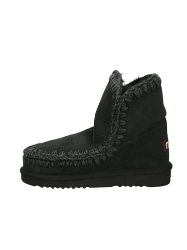 MOU Eskimol 18 botas bajas de gamuza para mujer., color Negro, talla 39 EU