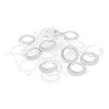 OSALADI 30stücke Lampenschirm-adapterringe Konverter-ringe Lampenfassung-reduzieradapter Für Beleuchtungskonzepte