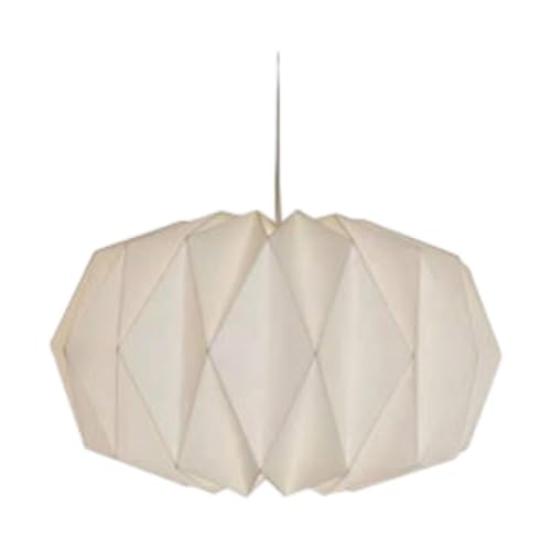 Milageto Abat-Jour en Papier Origami pour Lampe de Plafond, Luminaire, Abat-Jour Suspendu pour Salon, D