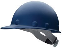 Fiber-Metal P2ARW71 by Honeywell Blue Class C or G Type I Roughneck Fiberglass Hard Hat with 8-Point Ratchet Suspension (1/EA)