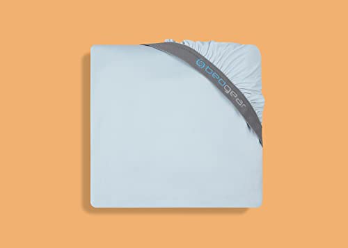 Bedgear Baby Dri-Tec Performance Crib Sheet – Blue Baby Sheet – Moisture Wicking by Dri-Tec Technology – Breathable and Fitted Crib Sheet