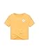 Produktbild TOM TAILOR Mädchen 1036155 Kinder T-Shirt mit Wickeldetail & Print, 22225-Washed Out Orange, 176