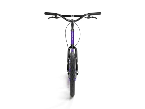 YEDOO Mula Y40 Tretroller - Kickscooter für Erwachsene mit Luftreifen 20/16 und Tragfähigkeit bis zu 150 kg. Scooter Roller mit Ständer und abnehmbarem, rutschfestem Trittbrett, Dogscooter. Violett