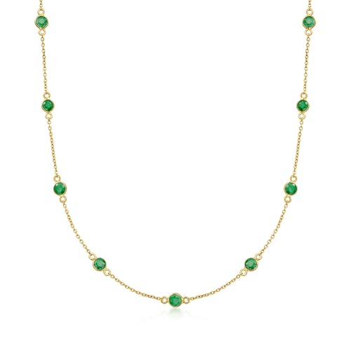 Ross-Simons 2.20 ct. t.w. Emerald...